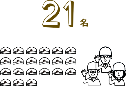 21名